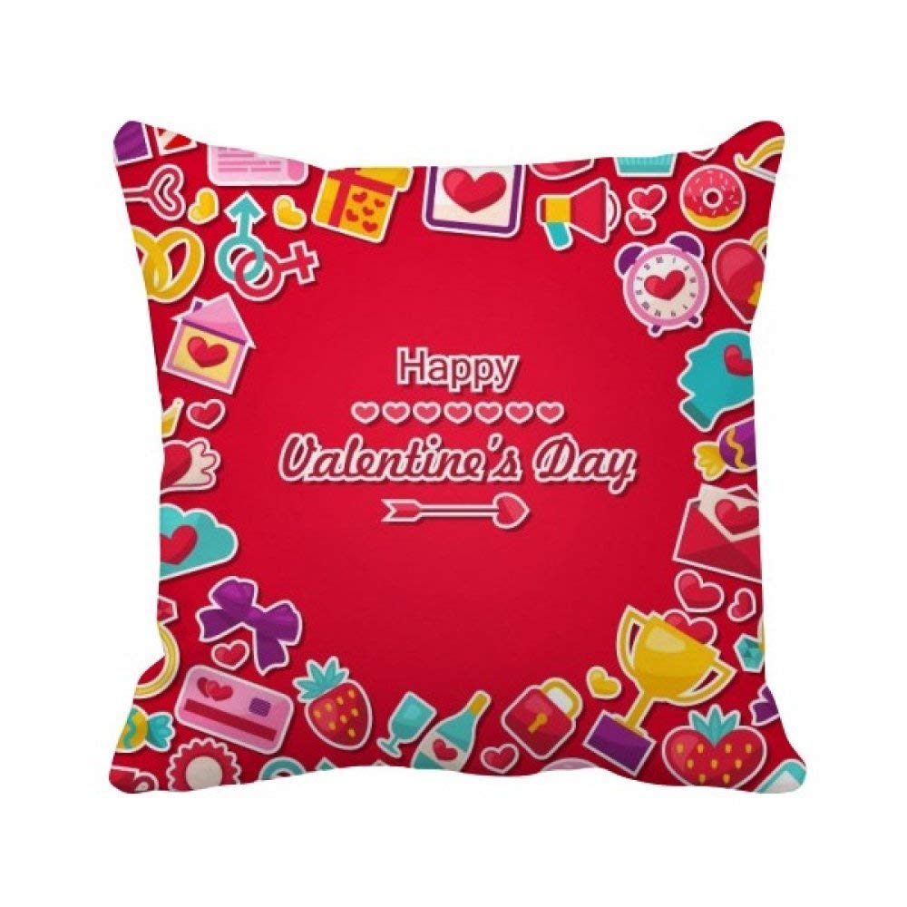Coussin cœur rouge déco Saint-Valentin pour un canapé chaleureux