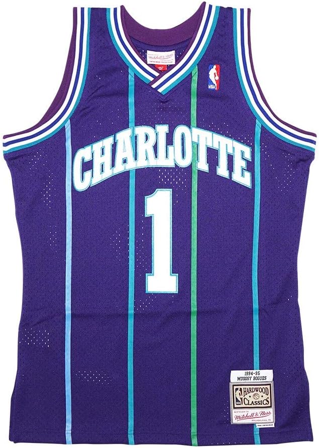 Muggsy bogues purple jersey Outlet