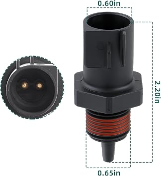 AUTOKAY AE5Z12A647A Ambient Charge Intake Air Temperature Sensor Fits for Ford Lincoln Mercury