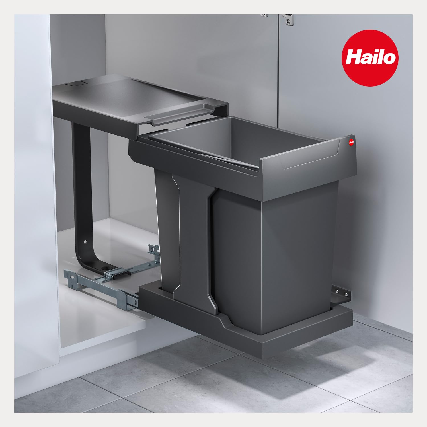 Hailo AS Solo 20 automatic - 3636001 Einbau Abfallsammler