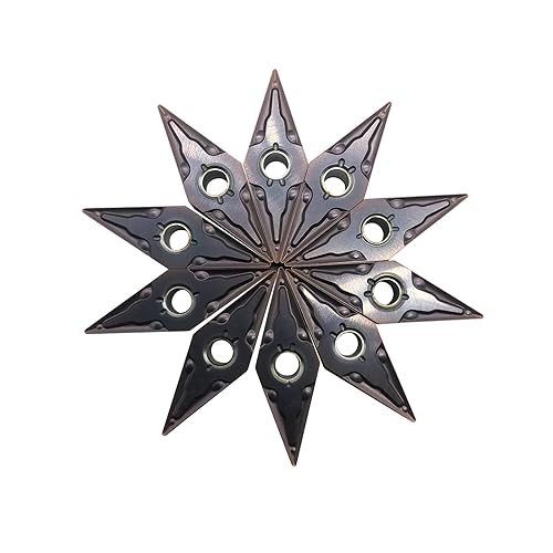 Miniatura 19 de GBJ 10 piezas de insertos de carburo VNMG331/VNMG160404 para MVJNR MVJNL MVVNN portaherramientas para mecanizado de acero de mancha