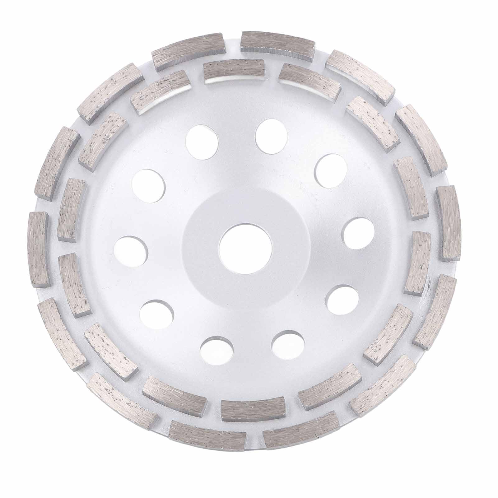 Meule en Acier de 18 Cm pour Meuleuse D'angle 180, Disque de Meuleuse D'angle, Lame de avec une dureté élevée et une Résistance à L'usure pour le Travail