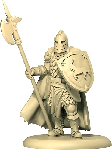 Miniatura 7 de CMON Baratheon Halberdiers - Juego de miniaturas de mesa de Canción de Hielo y Fuego - House Baratheon Vanguard Defense! Juego de estrategia para