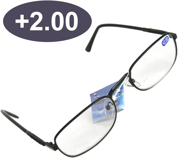 loupes de lecture SANS étui Presbytie Dioptrie +2.00