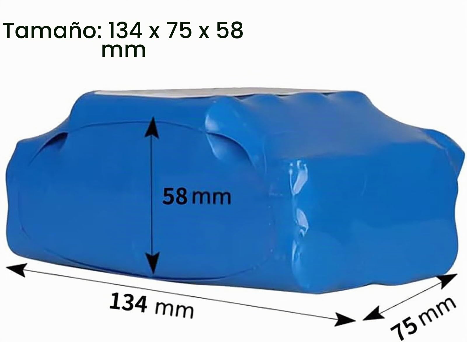 Batería De Iones De Litio 36 V 4,4 Ah 10S2P, Batería De Repuesto De Litio para Aeropatín Eléctrico para Patinete Eléctrico, Hoverboard Y Monociclo con Enchufe XT60