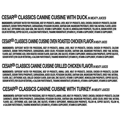 Cesar Classics Adult Wet Dog Food Variety Pack - Poultry 3.5 Oz. (Pack Of 24) (1) #TOP2