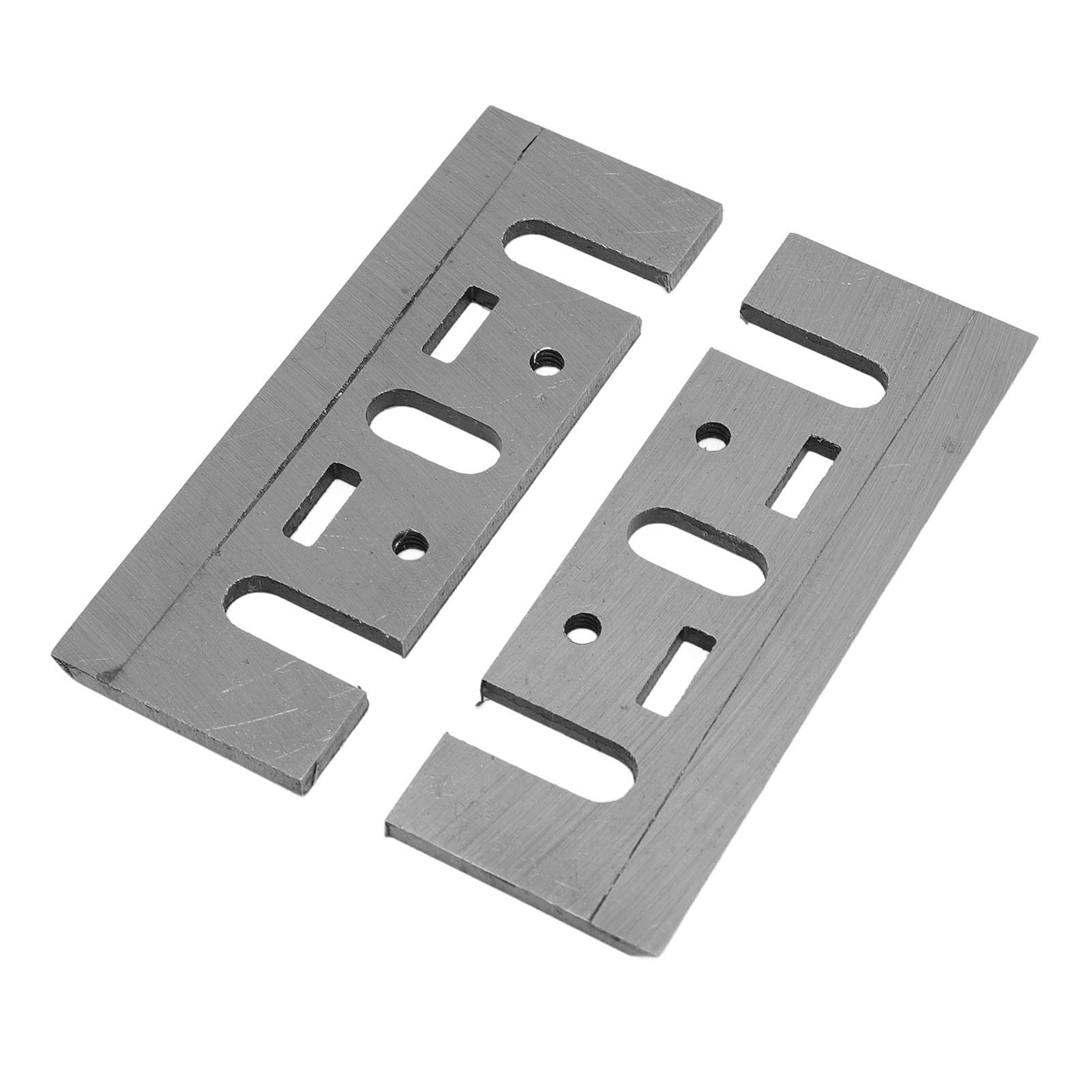 SIXRUN Lame per Piallatrice di Precisione HSS 82 Mm per KP0810 DW677 2 Pezzi Lame Riaffilabili per Professionisti di Falegnameria