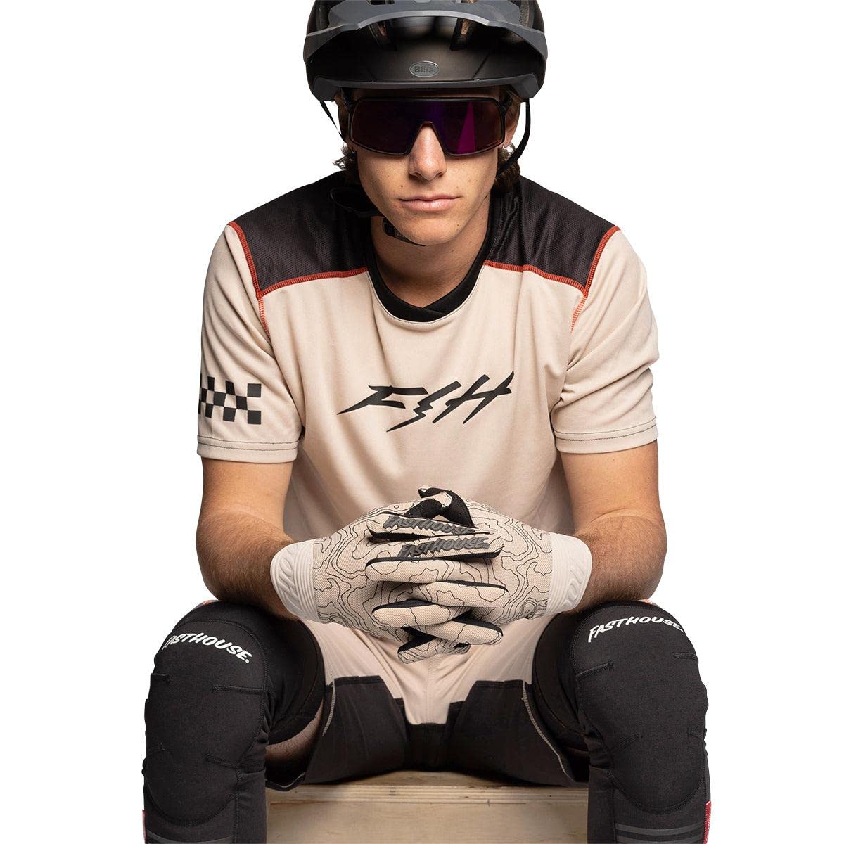 FASTHOUSE Alloy Ronin Short Sleeve Jersey (Cream, X-Large)