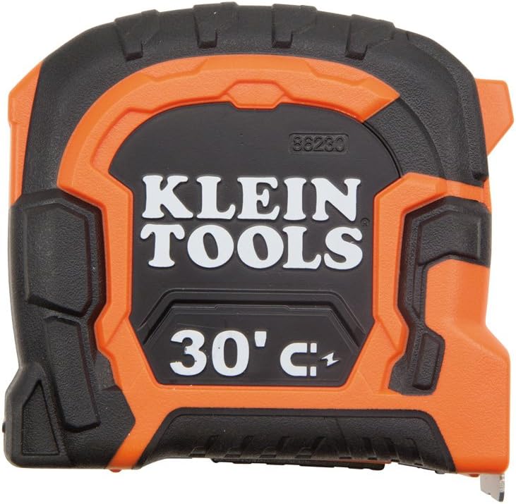 Klein Tools Tape Measure 30-Foot Magnetic Double-Hook (86230)