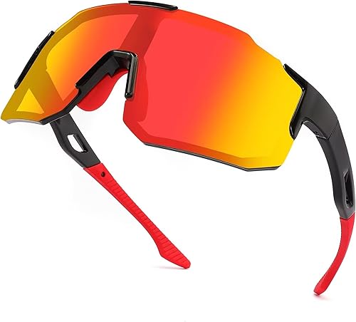Gafas de sol deportivas polarizadas para conducción al aire libre, ciclismo, pesca, gafas de sol 100% con protección UV