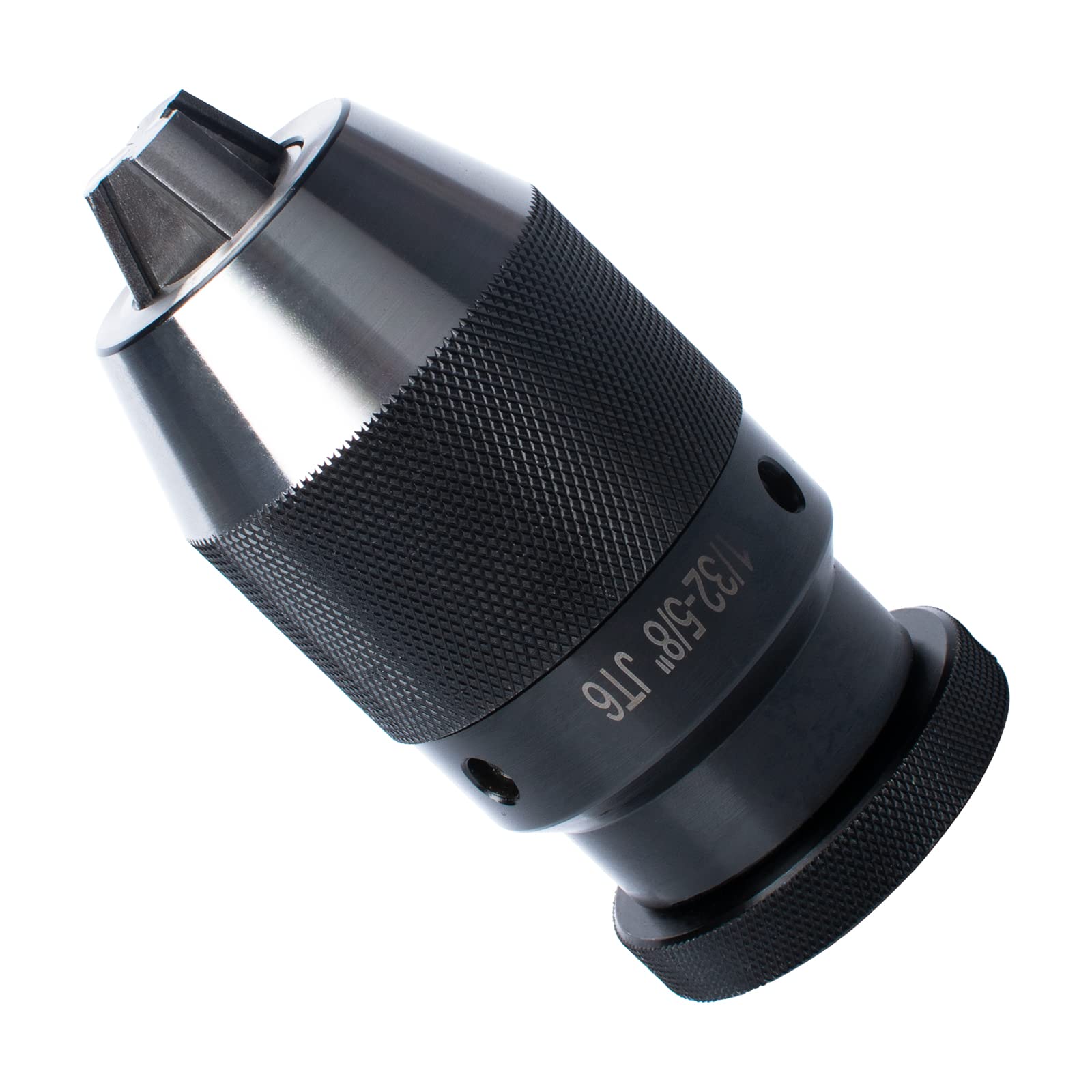 INPANOLS 1/32-5/8" JT6 Heavy Duty Keyless Drill Chuck for Lathes Milling Drilling Machine