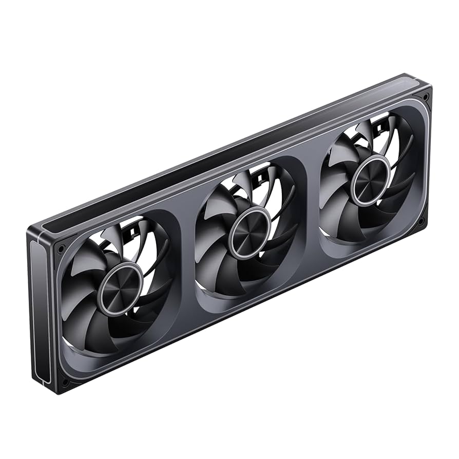 JONSBO ZA-360B PC Case Fan,All(3)-in-One,Single Frame Unit