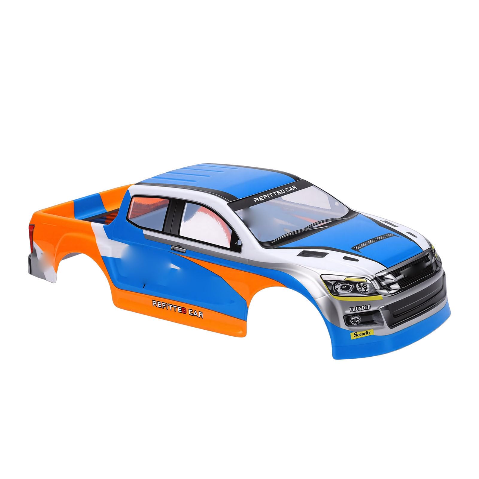 Ejoyous Carrocería de Coche RC, Acabado de Pintura Precortada de PVC para Camioneta Pickup a Escala 1:10, Elegante Cubierta de Modificación para Vehículos RC con Distancia Entre Ejes de 26 Cm (Blue)