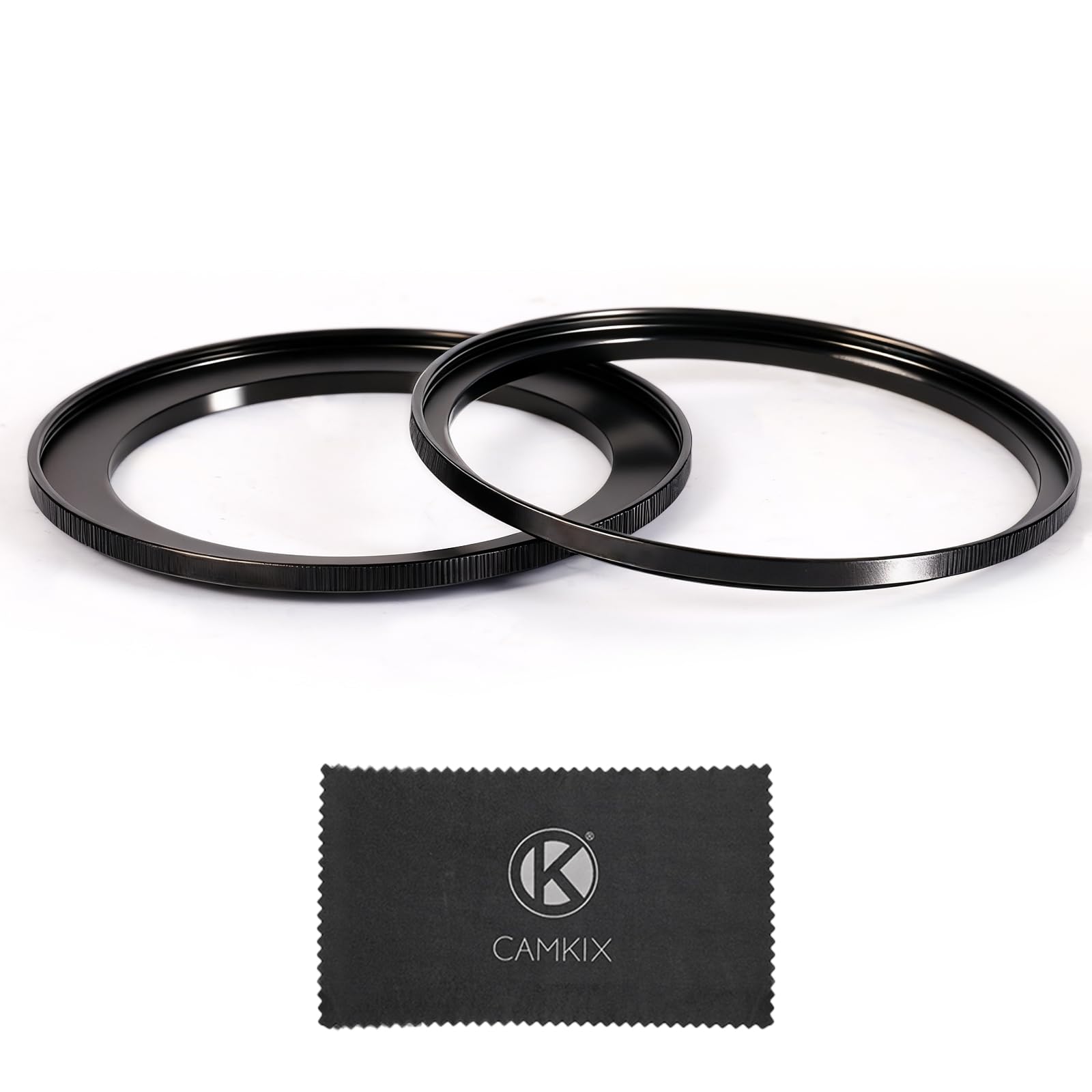 CamKix 67-82mm (2 Pcs) Step-Up Filter Ring Adapter, 67mm to 82mm - Set of Stepup Rings for 67mm Lens - Install 82mm ND CPL UV Lens Filter - Camera Lens Adapter 67-82mm - Accessories Photography