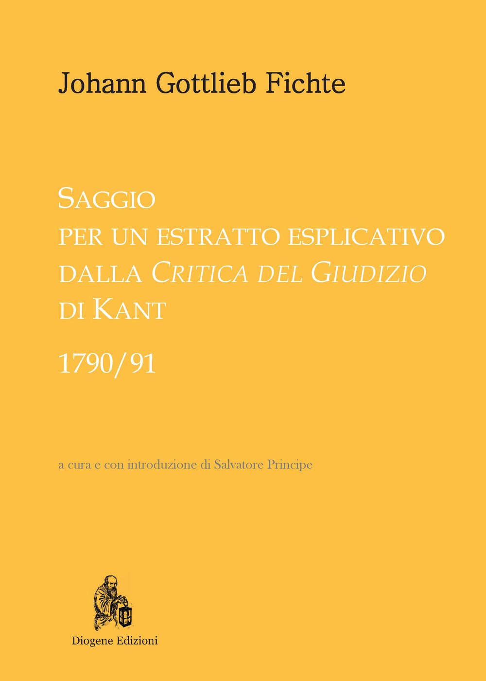 Saggio Per Un Estratto Esplicativo Dalla «Critica Del Giudizio» Di Kant (1790-91) - 4