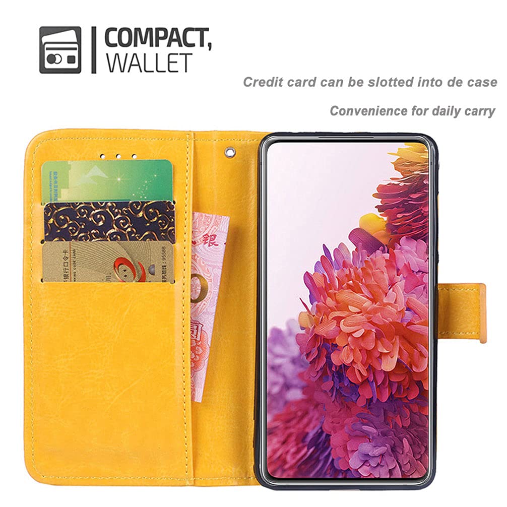 Custodia Portafoglio In Pelle Per Xiaomi Redmi Note 8 / Note 8 2021 - Marrone, Con Slot Per Carte E Supporto Stand, Antiurto - copertina
