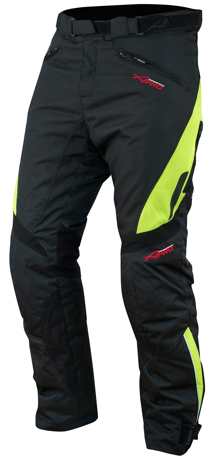 A-Pro - Pantalón Impermeable para Hombre, protección CE térmica para Motorista Reflectante de Motocicleta