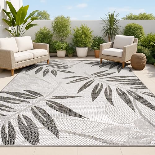 Tapete decorativo JONATHAN Y Tropical Palm Leaf 7'10x10'