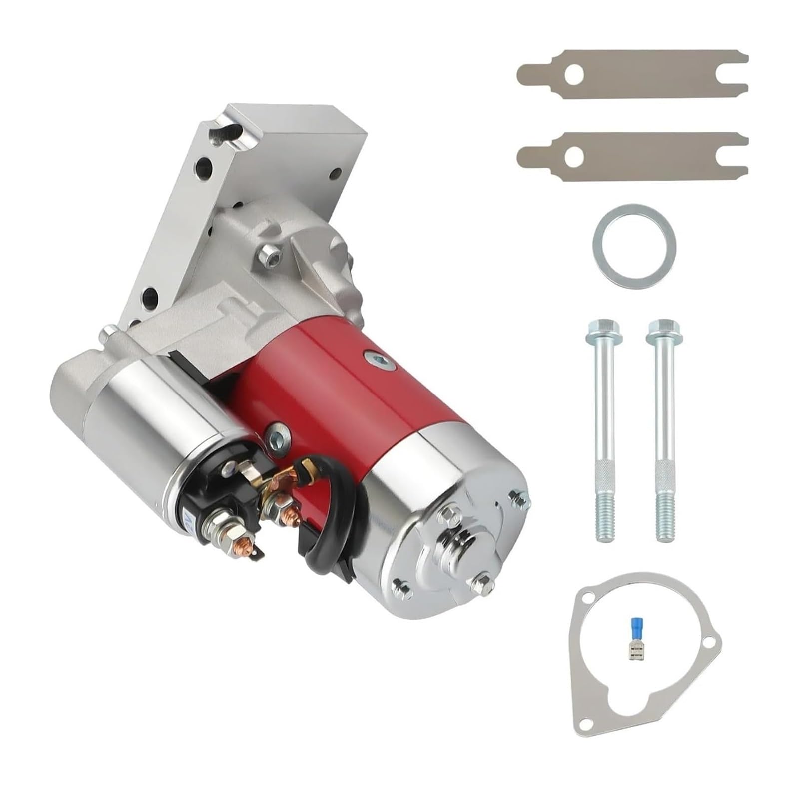 Motorino Di Avviamento Per V8 Small Big Block Per 18493 Per Chevy-V8 153 O 168 Denti Corona Dentata Motorino Avviamento In Alluminio 3 CV Riduzione Dell'ingranaggio