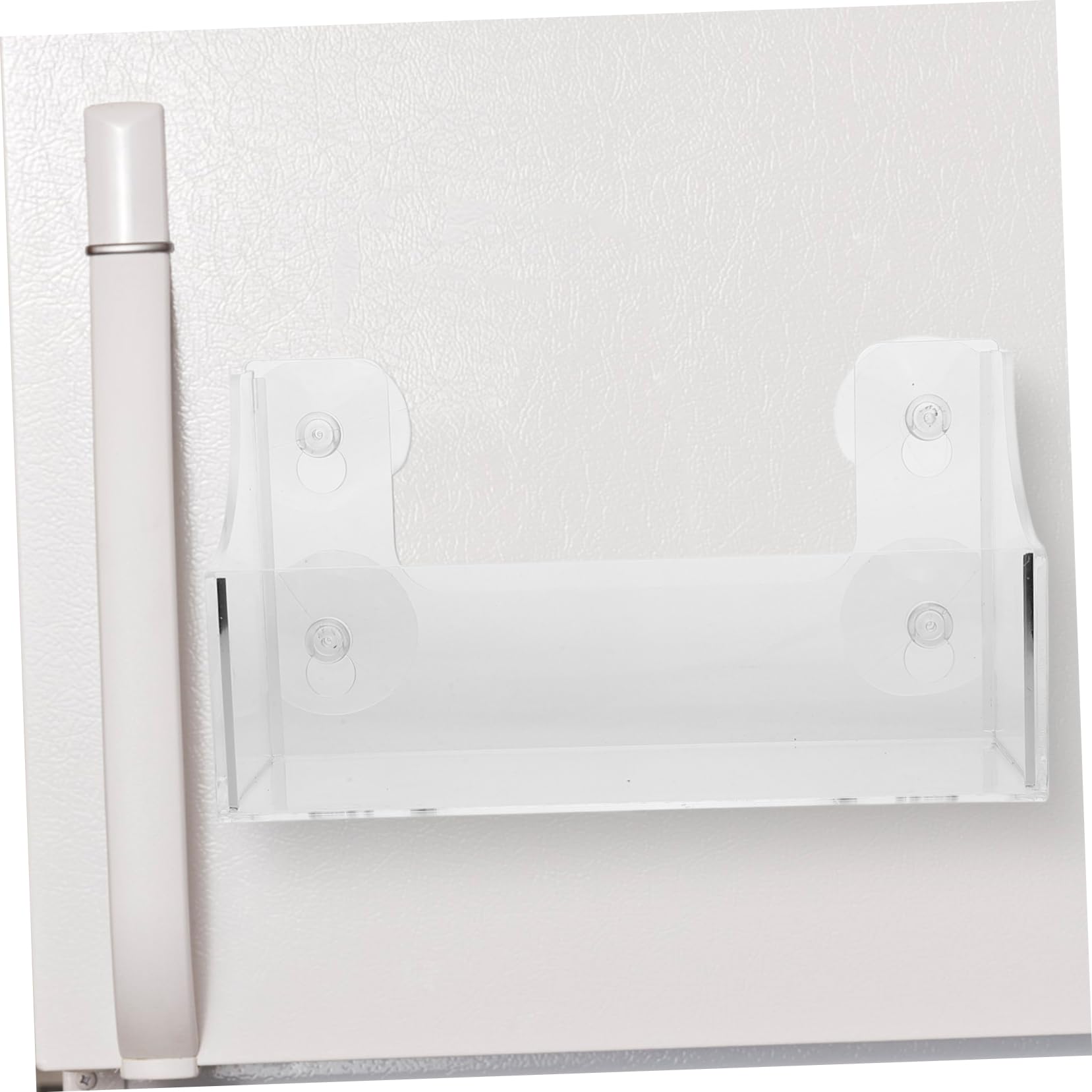 IMIKEYA 4 Piezas Portavasos para Bebidas Nevera Porta Bebidas Estante De Bebidas del Refrigerador Soporte para Latas De Refrigerador Botellero Nevera Puede Estante Transparent Acrílico