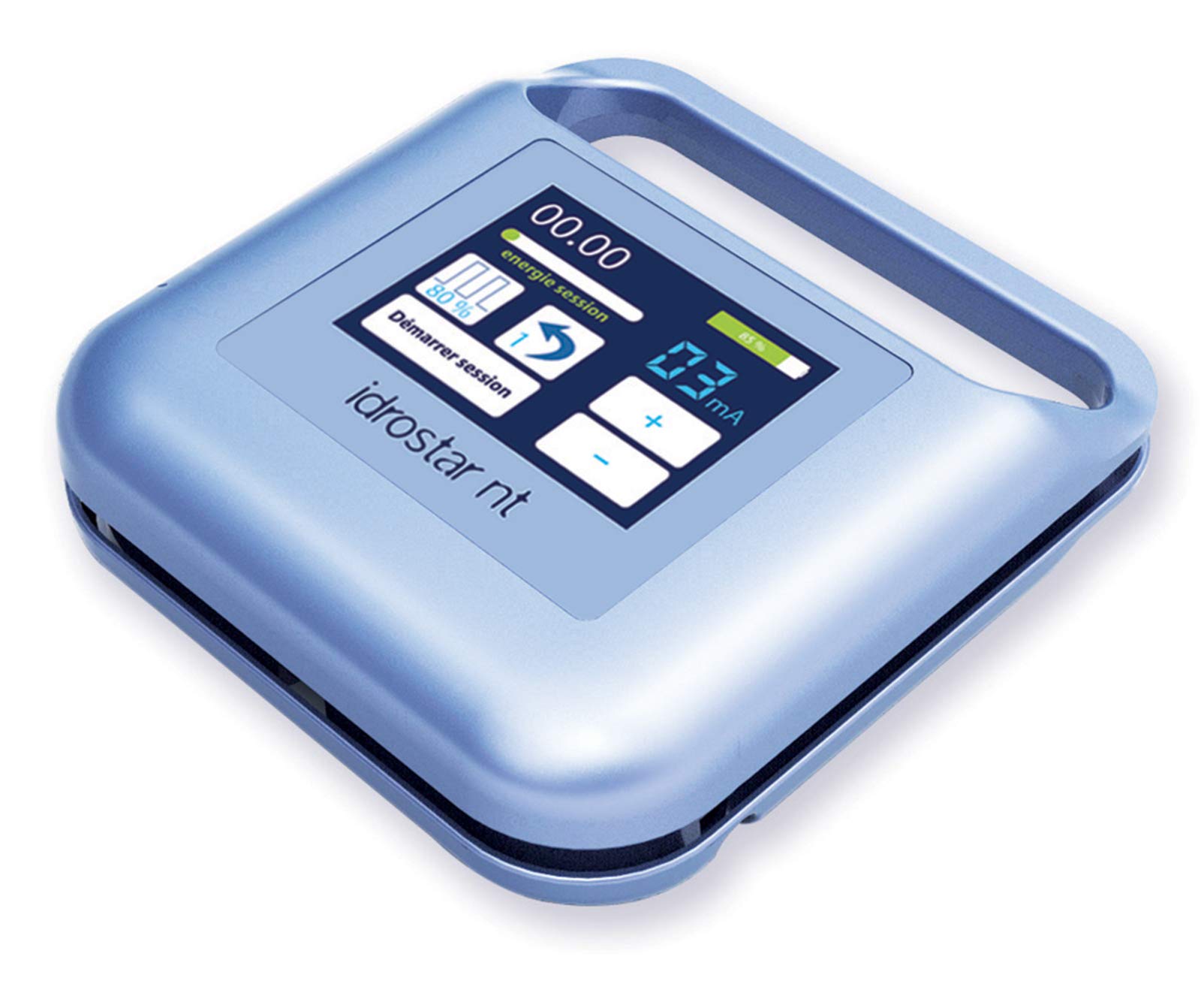 IDROSTAR NT - ionophorèse - Efficace Contre la Transpiration des Mains et des Pieds (Aisselles en option) - Traitement Contre la Transpiration Excessive (Hyperhidrose) - Technologie NO SHOCK !