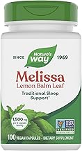 Nature's Way Melissa Lemon Balm Leaf, Traditional Sleep Support*, Melato...