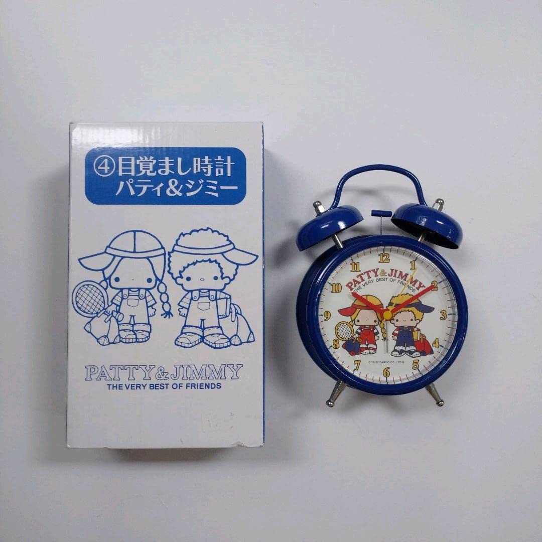 サンリオパティ&ジミー目覚まし時計‼️