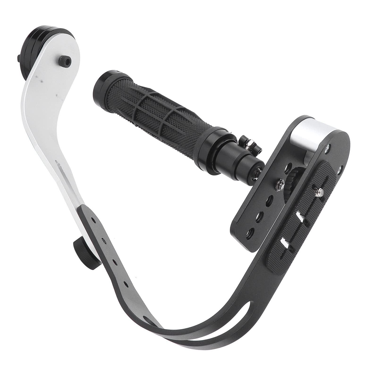 KUIDAMOS Stabilizzatore per Fotocamera DSLR camera stabilizer handle Stabilizzatore per Fotocamera Portatile Gomma Antiscivolo Materiale in Lega di Alluminio Accessoires