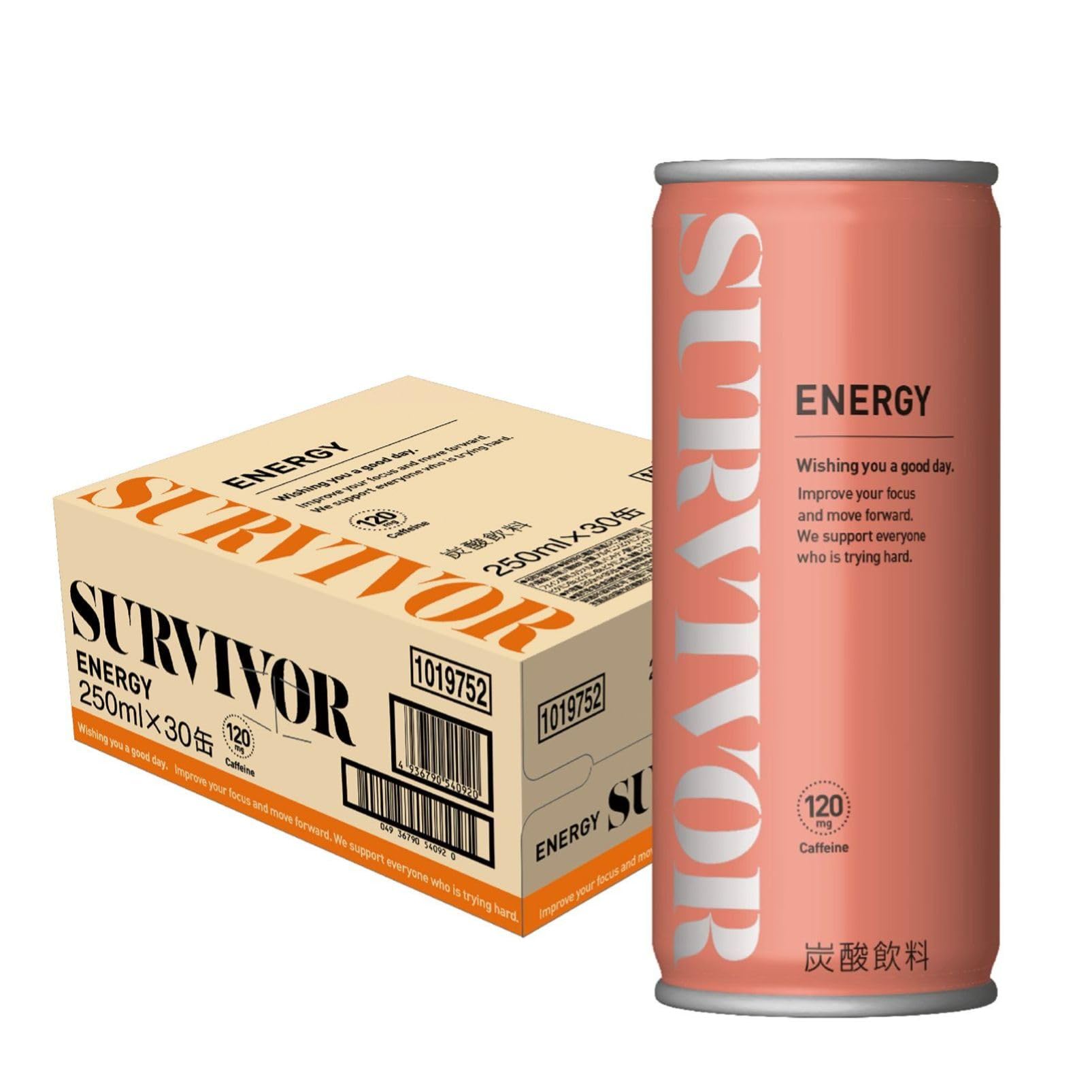 Amazon.co.jp: サバイバー エナジードリンク 缶 ぶどう糖 入り