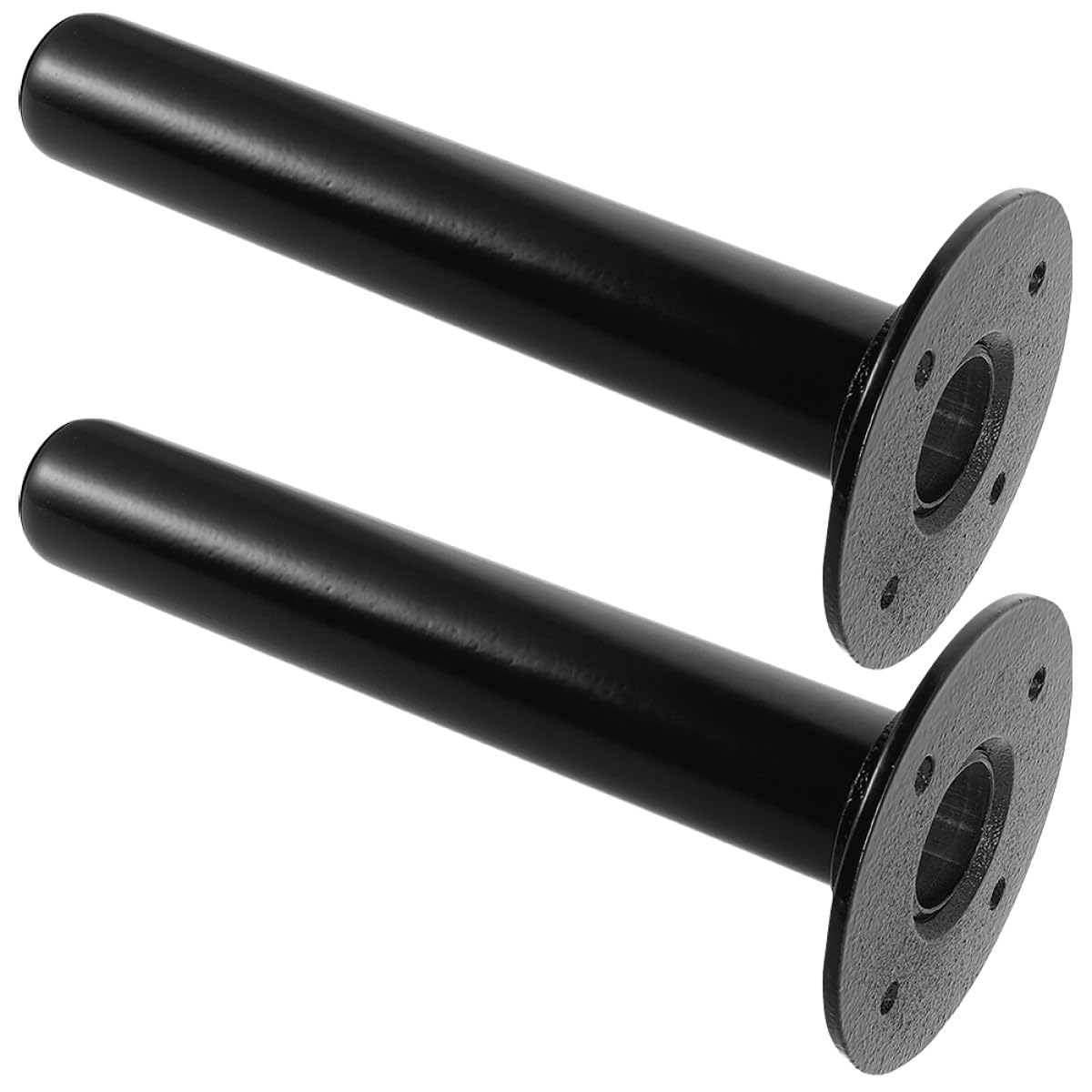 Hohopeti Soporte de Pared para Discos de Gimnasio de Hierro Resistente, Estante de Almacenamiento para Placas de Pesas de Varios Tamaños, 2 Unidades, Adecuado para Entrenamiento de Fuerza