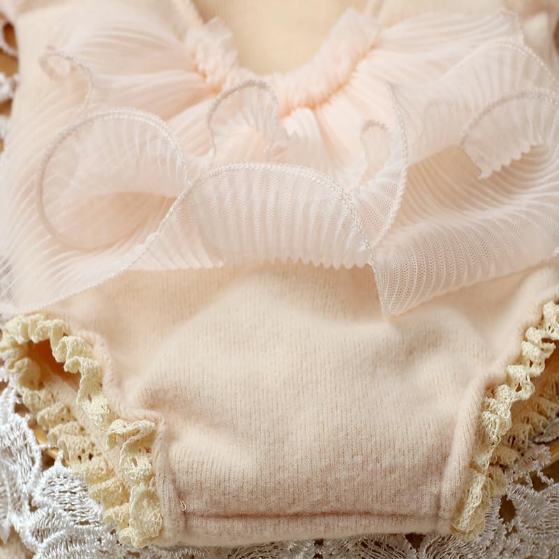 Newborn Photography Outfits Girl Baby Photo Tutu Dress Newborn Photoshoot Romper Baby Picture Lace Outfit - Image 5
