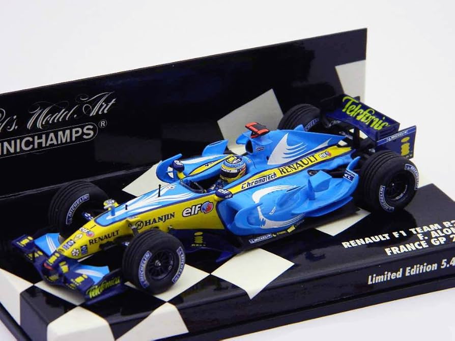 ミニチャンプス ルノーR26 アロンソ 1/43 カスタム品 Amazon | Minichamps DP 1/43 ルノー F1 R26 アロンソ 2006