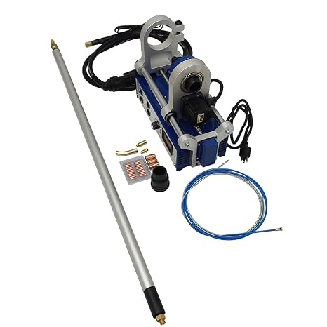 Portable Line Boring Machine and Auto Rotary Inner Boring Welder Circular Seam Automatic Welding Machine 2.16inch-5.91inch Welding Range for Excavating Machinery Not Include MIG Welder