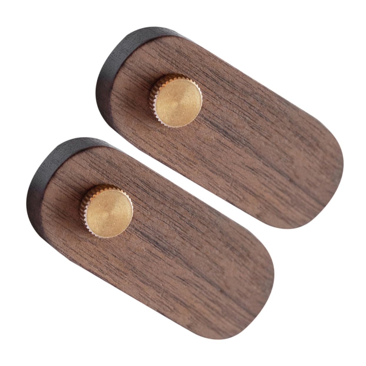 HOMSFOU 5 Ensembles Étiquette De En Bois Petit Vente Pour Porte-étiquettes Rester Des Stands Porte-étiquette D'affichage Présentoir De De Marchandises Cuivre Café 2 Pièces * 5