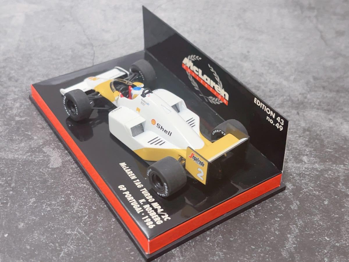 Amazon | PMA 1/43 MINICHAMPS McLAREN TAG TURBO MP4/2C K