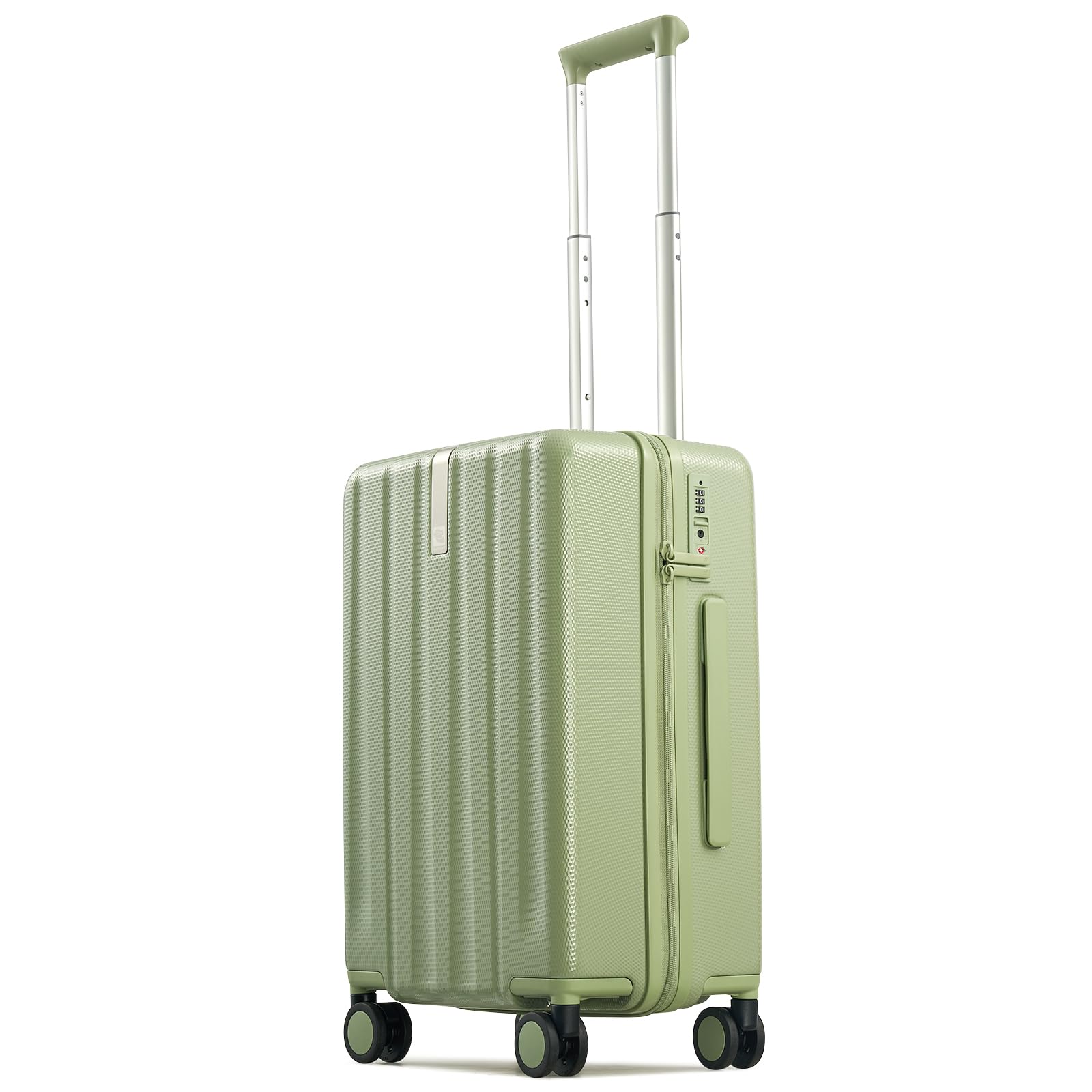 Valises rigides polycarbonate serrure TSA roues pivotantes Hanke - 8