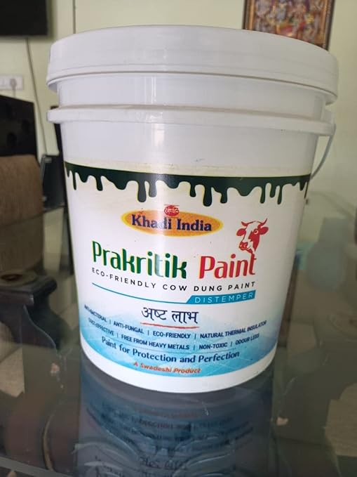 Khadi Prakritik Distemper Paint 10 Kg, White Amazon.in Home Improvement