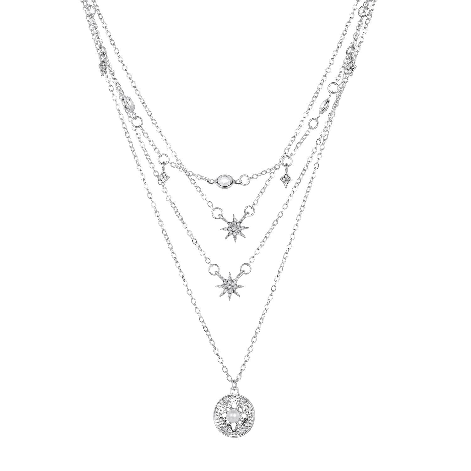 Souvenir Silverplated Ketting Slang - All the Luck in the World