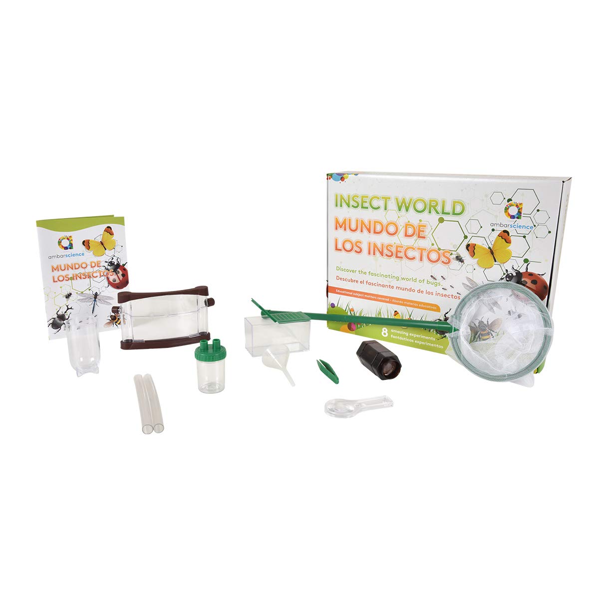 Mundo de los Insectos - Juego Stem Educativo y de exploración de los Insectos y su ecosistema. 8 experimentos para niños 8+