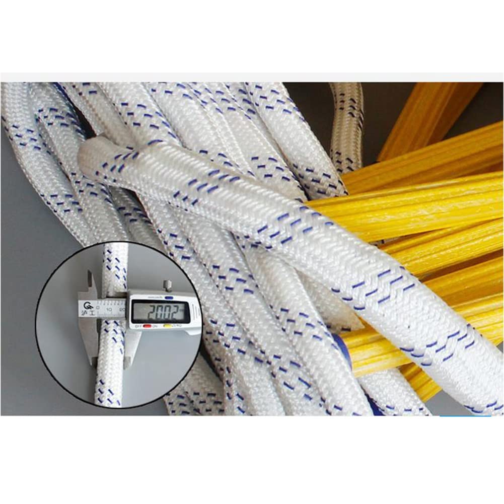 Scala Antincendio Di Emergenza 5m - Portata 2000 Libbre Per Edifici A 2 Piani - Foto 9