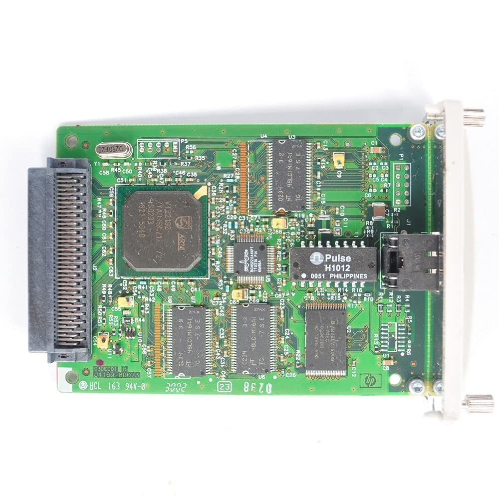 Accessori per parti di stampanti JETDIRECT 615N J6057A Scheda di rete Fast Ethernet compatibile con parti di ricambio per server di stampa HP RJ-45 10/100TX