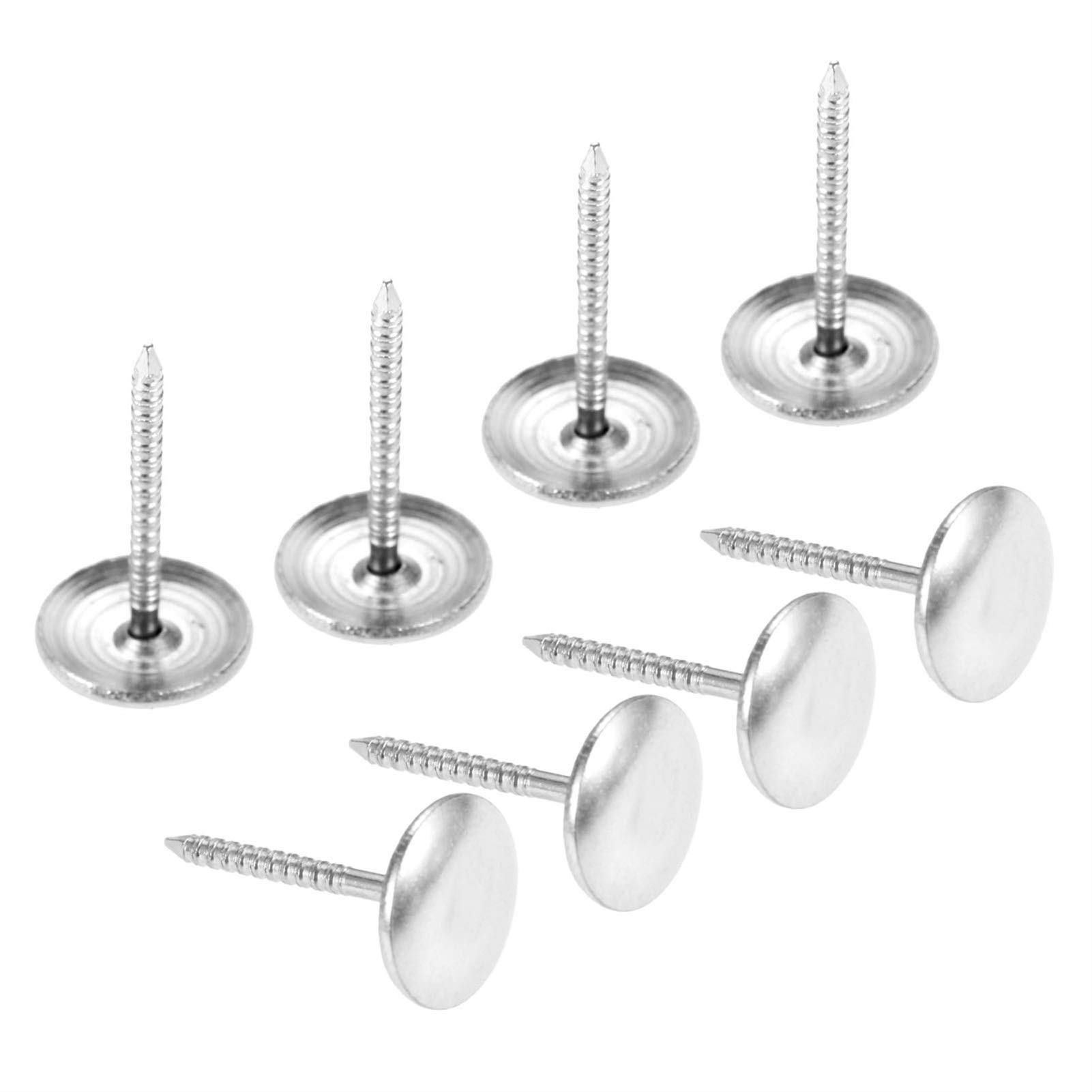 Gwoździe tapicerskie do mebli, 50 szt. 1221 mm srebrna tapicerka biżuteria do paznokci drewniane pudełko rzemiosło drzwi sofa meble dekoracja szpilki szpilki szpilki do drzwi zwykłe zapięcia