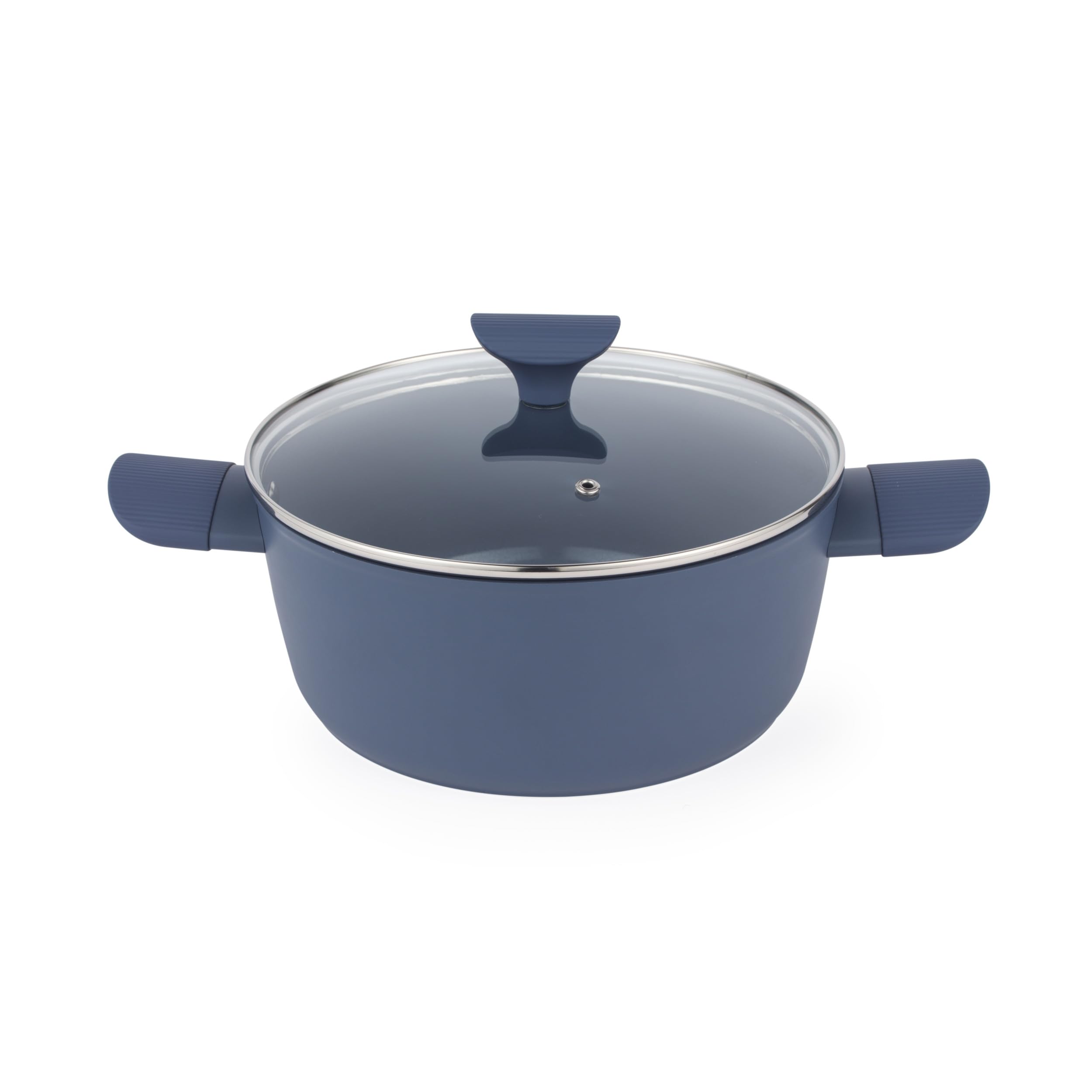 Progress Mellow Stockpot 24 Cm, PFAS-Free Ceramic Non-Stick, with Lid