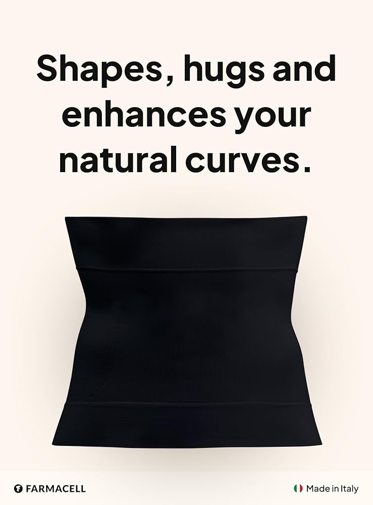 Amazon.com: Farmacell 405 (Black, S) Men's Waist Slimmer, Stomach