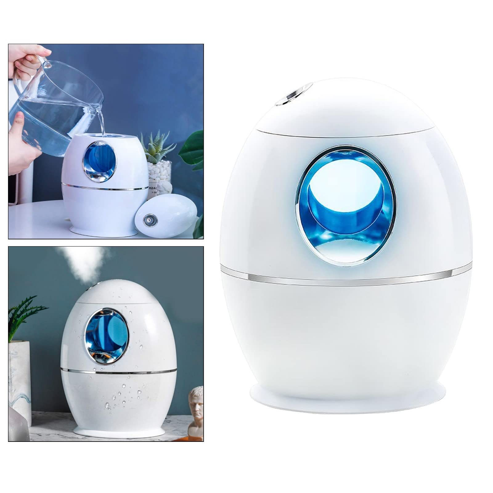 nawilżacz Nawilżacze nawilżacz Cool Mist wyświetlacz LED 800ML pojemność olejek dyfuzor zapachowy aromaterapia do domowego biura samochodowego Sypialnia