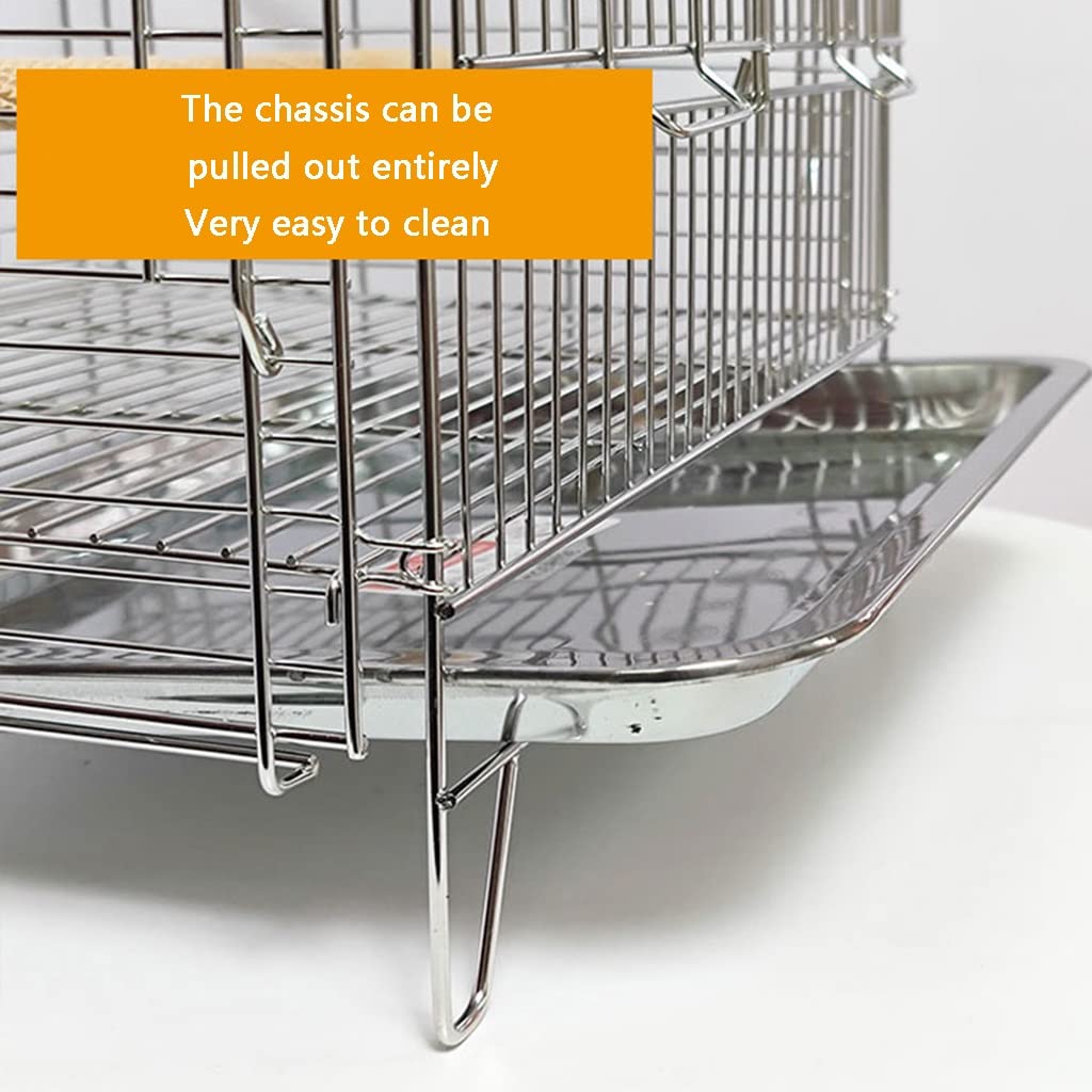 Amazon.co.jp: 鳥かご・ケージ ステンレス鋼自家繁殖休憩鳥かご すべて