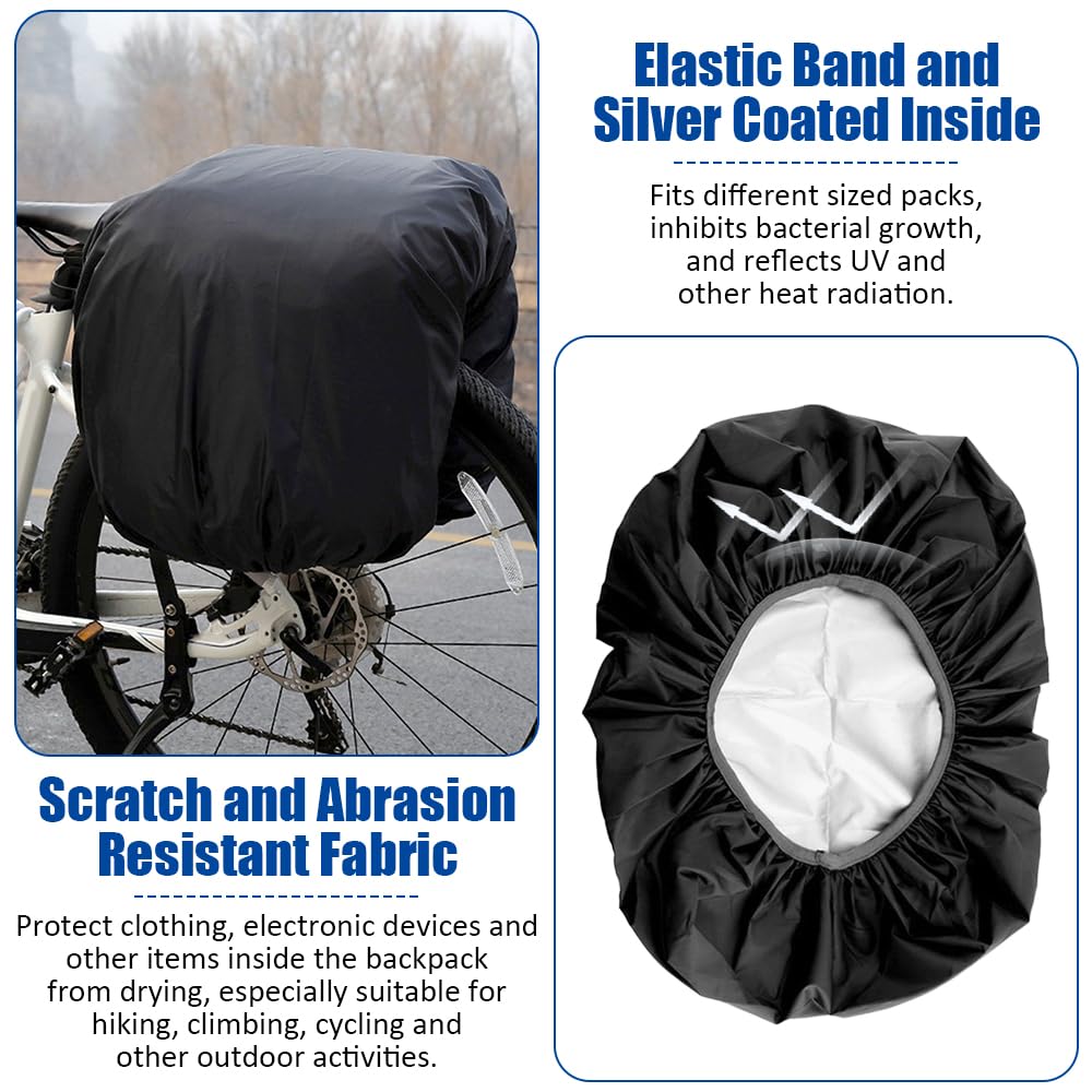 Contre L'Eau Cover Ultralégère Et Pliable Pour Panier Bicycle, 100