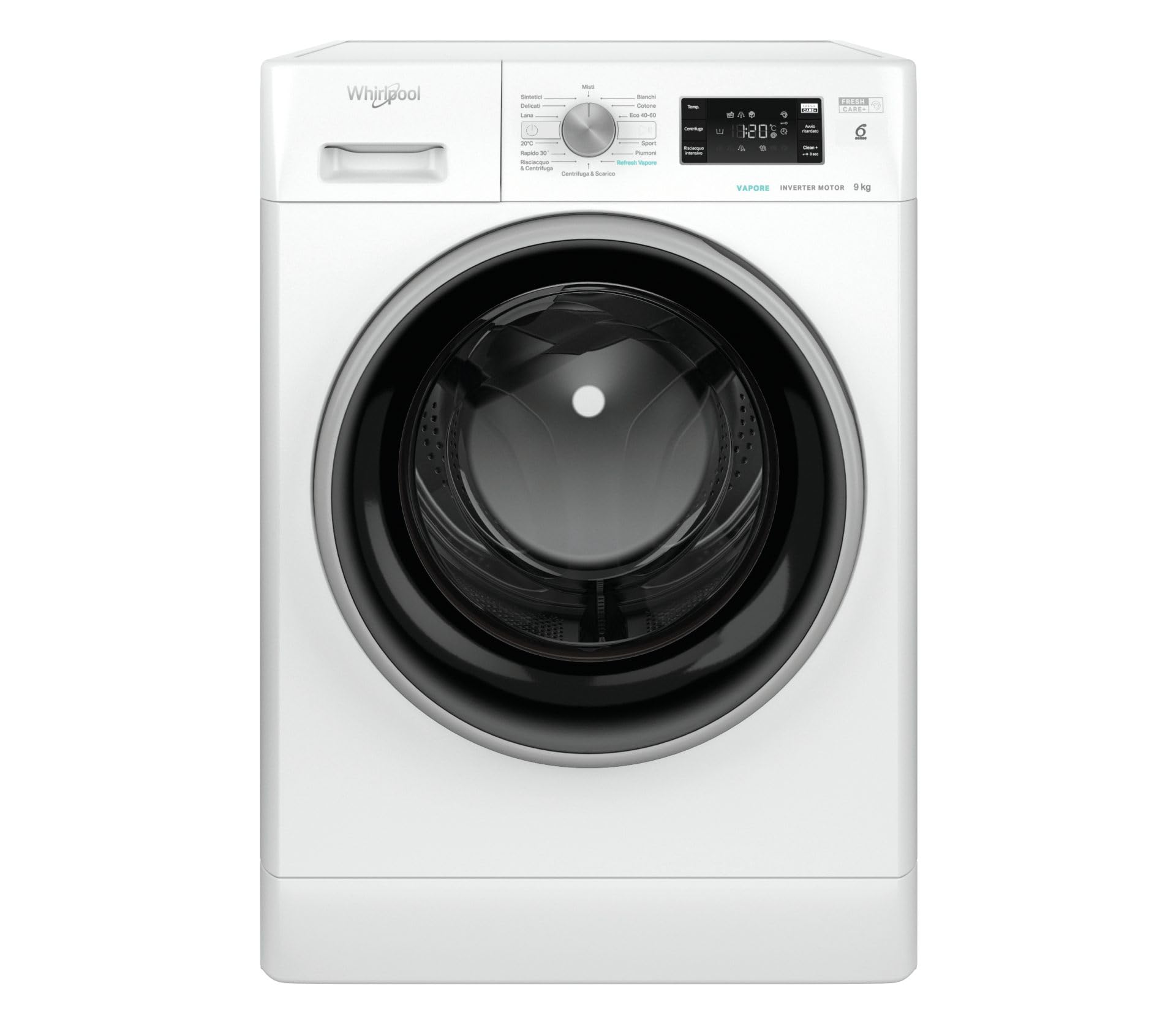 Whirlpool FFB 948 BSV IT lavatrice Caricamento frontale 9 kg 1400 Giri/​min Bianco