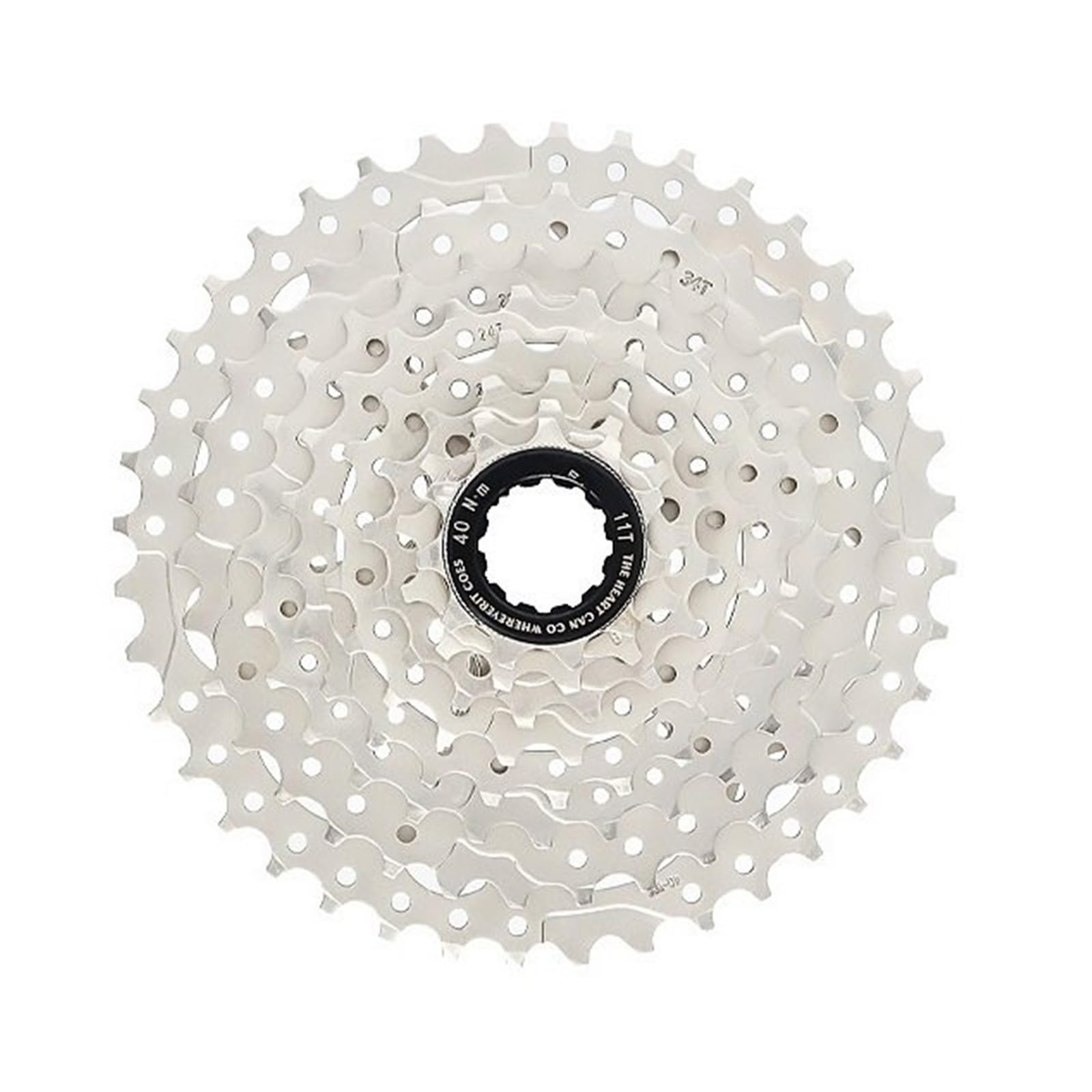 Kaseta Rowerowa Pasuje do TTPRO 8V 11-40T/42T/46T kaseta MTB rower 8 prędkości HG zakres wolnobieg zębatka rower górski koło zamachowe Speed Cassette(8S-11-42T)