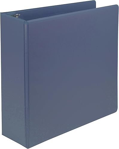 Vista 97 de Samsill - Carpeta de anillos redondos de 3 pulgadas, respetuosa con el medio ambiente, con certificado USDA Biobased, colección de moda, paquete